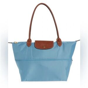 Longchamp Le Pliage Expandable Tote, Norway, NWT